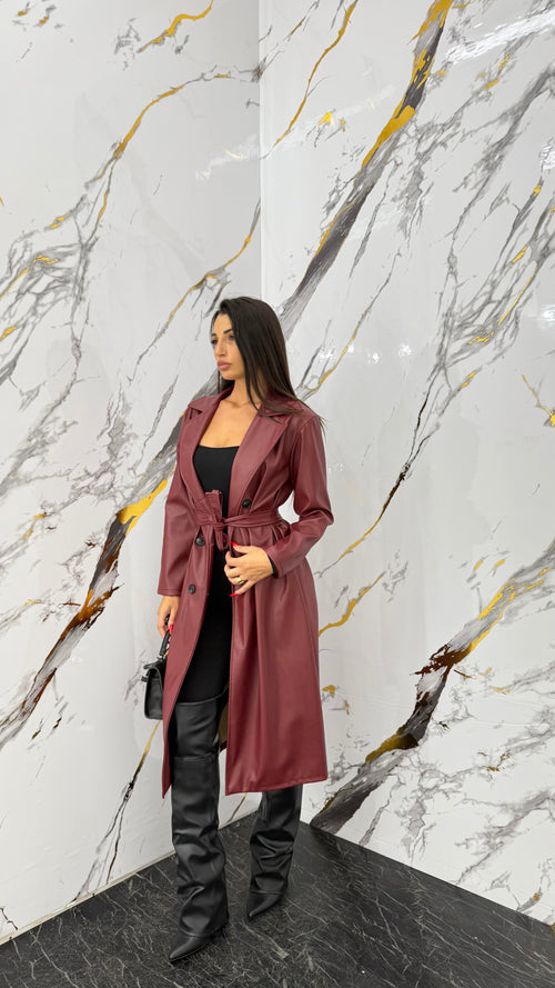 Trench ecopelle - 3 colori