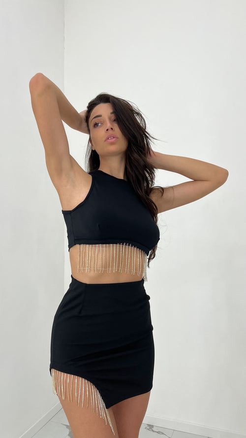 Top Crop Frange - 4 colori