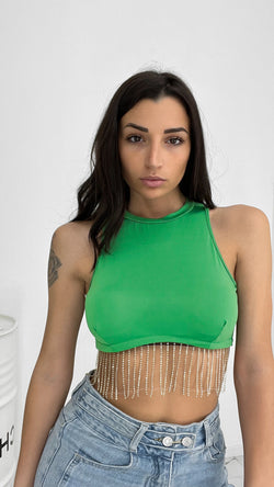 Top Crop Frange - 4 colori
