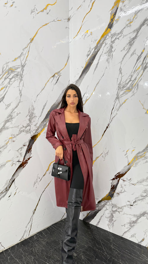 Trench ecopelle - 3 colori