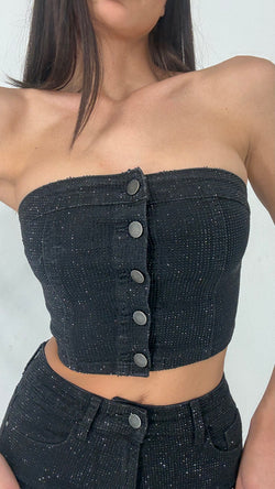 Top Black Shine
