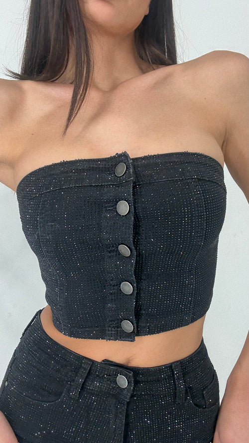 Top Black Shine