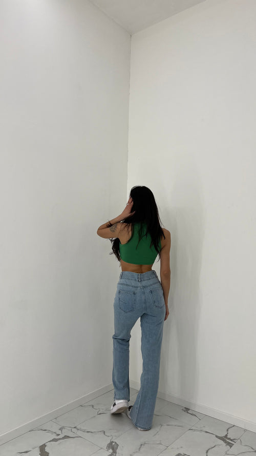 Jeans Spacco Sulla Caviglia