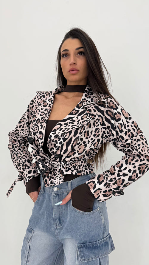 Trench crop leopardato
