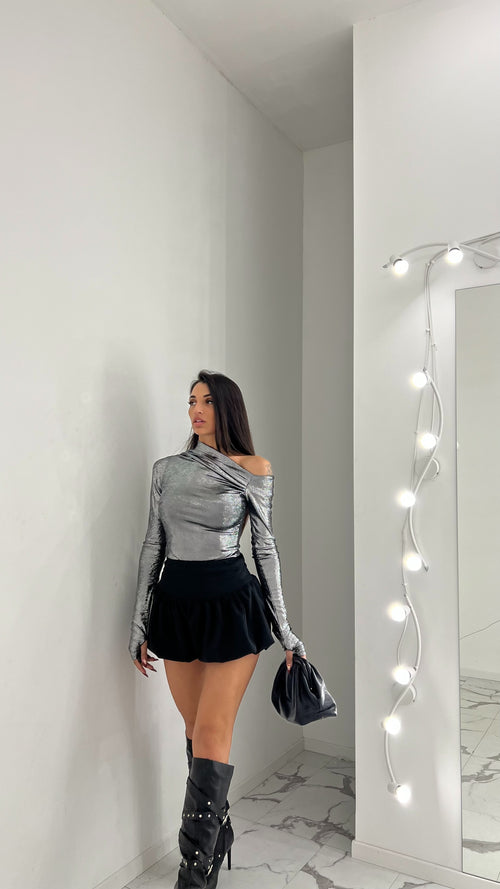 Maglia Viral Metallizzata - 2 colori