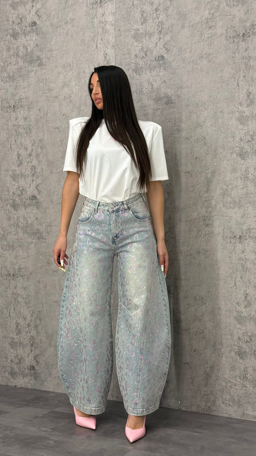 Jeans SuperBall Leopard