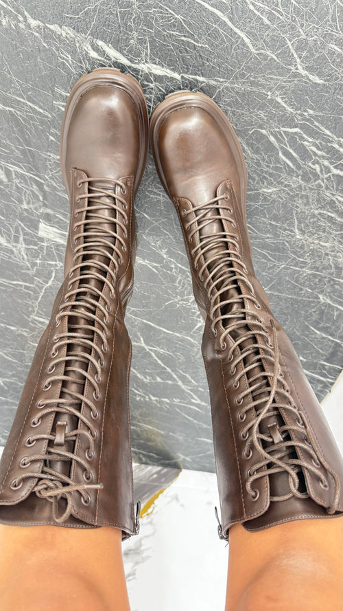 Anfibio Alto Lace - 2 colori
