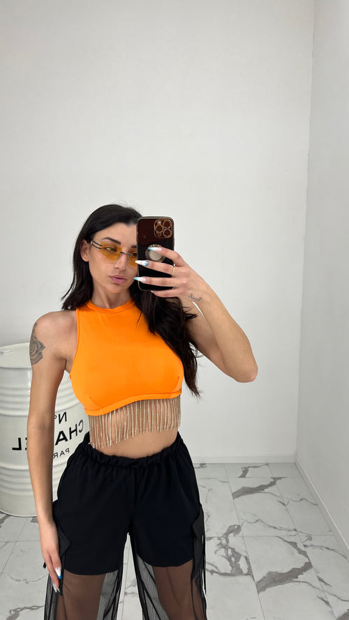 Top Crop Frange - 4 colori