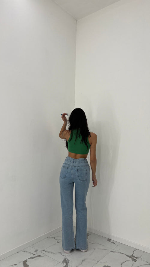 Jeans Spacco Sulla Caviglia