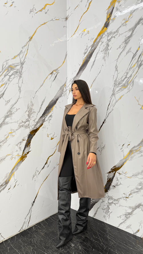 Trench ecopelle - 3 colori