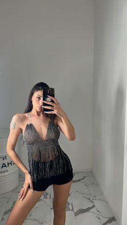 Top Black Fringes