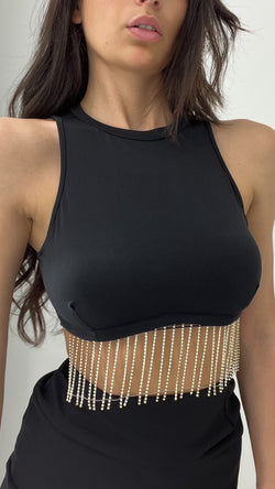 Top Crop Frange - 4 colori