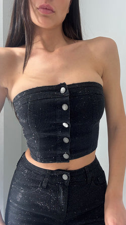 Top Black Shine
