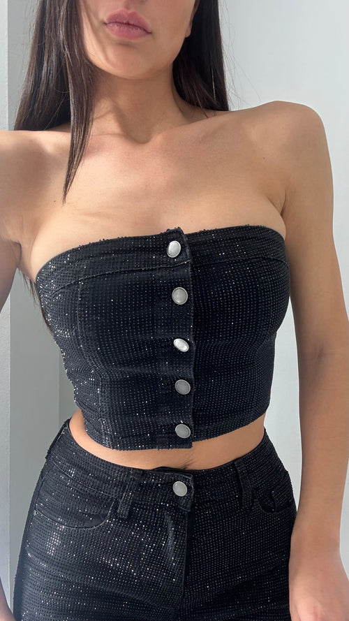 Top Black Shine