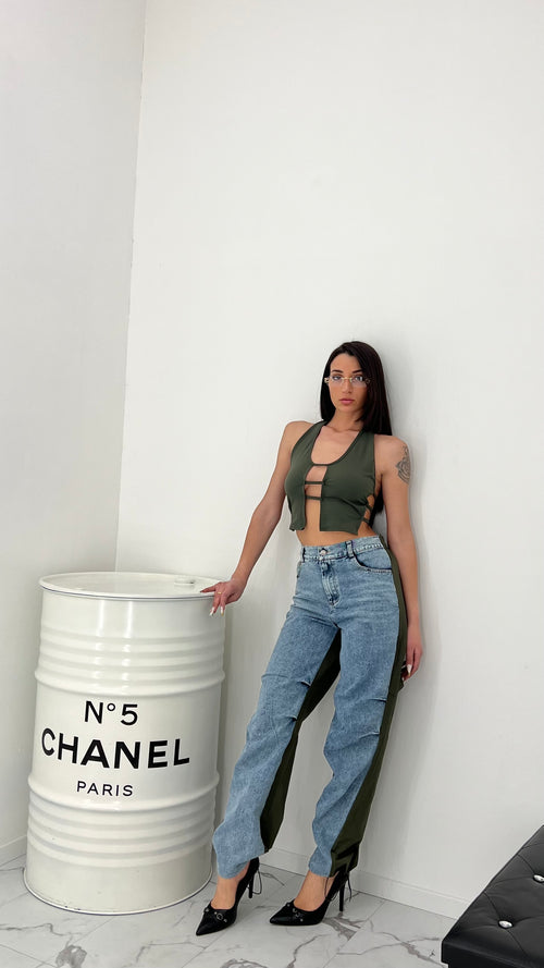 Panta Jeans Cargo - 2 colori