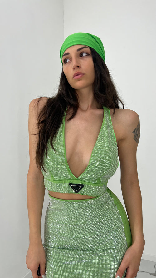 Top / costume brillant - 6 colori
