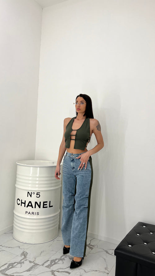 Panta Jeans Cargo - 2 colori