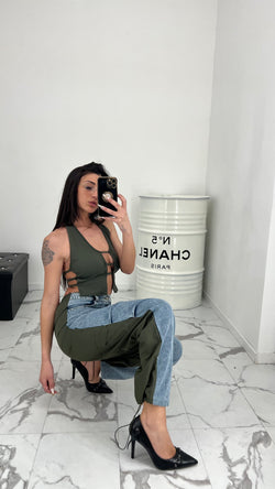 Panta Jeans Cargo - 2 colori