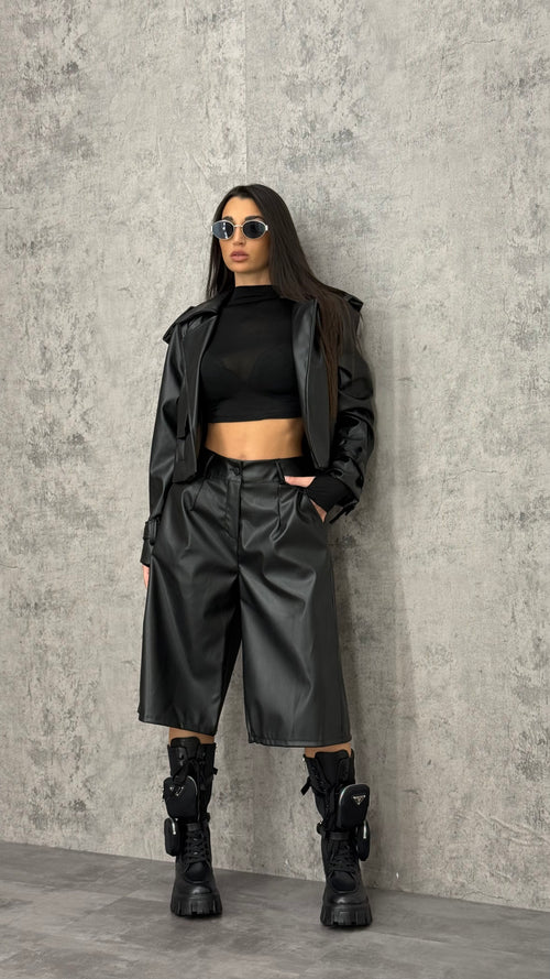 Bermuda Ecopelle - 2 colori