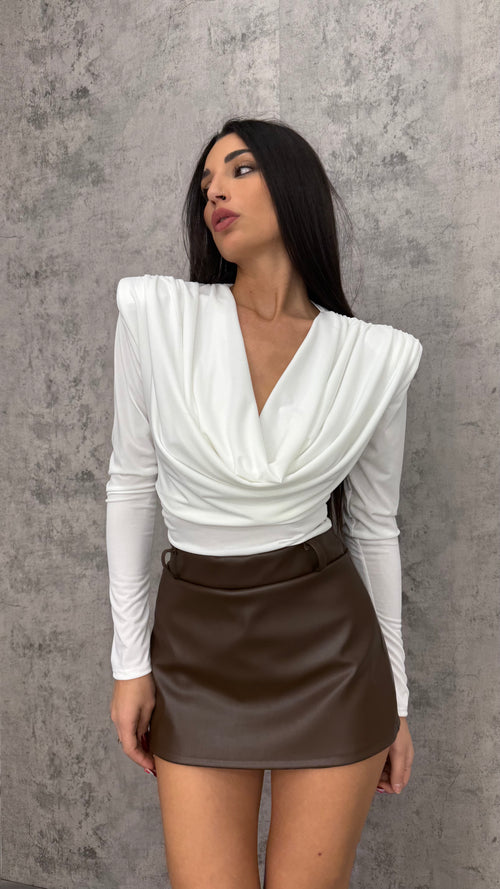 Maglia scollo morbido - 2 colori