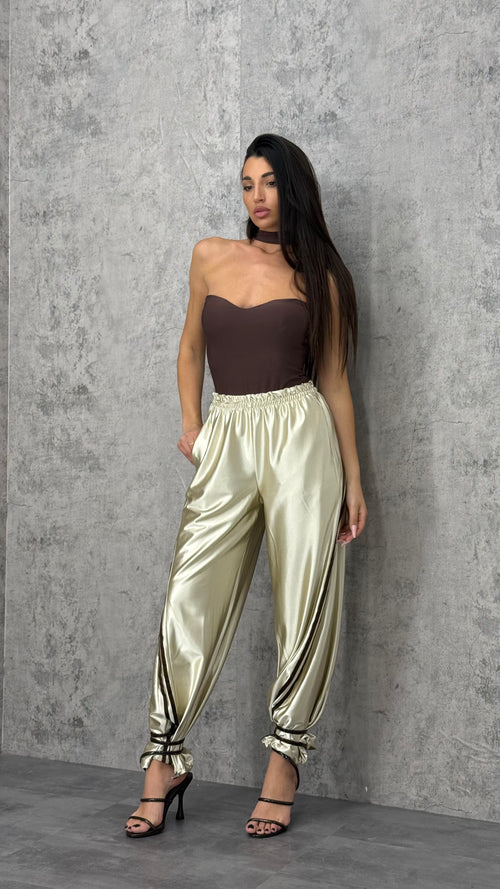 Pantalone Raso Bande - 4 colori
