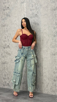 Jeans Rebel Cargo - 2