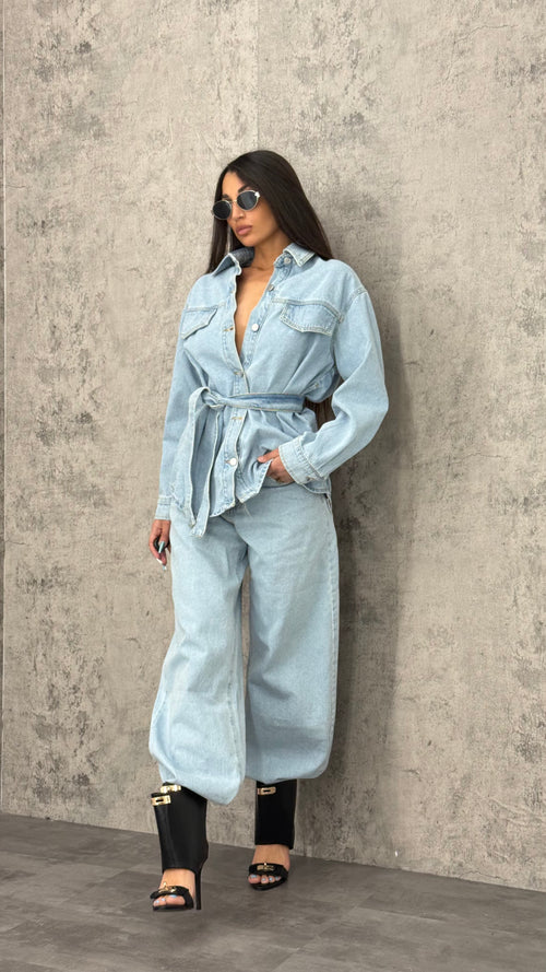 Coordinato Denim Street Blu Jeans