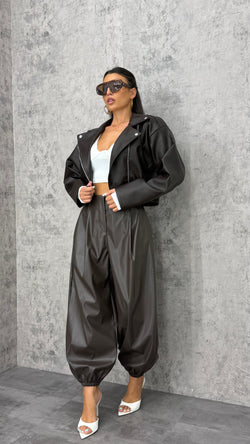 Pantalone Leather Baloon - 2 colori