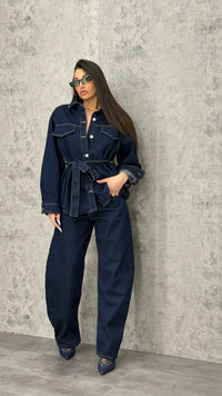 Coordinato Denim Street Blu scuro - 1