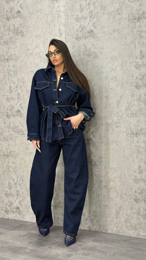 Coordinato Denim Street Blu scuro
