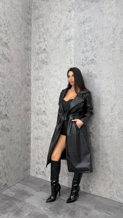 Trench Ecopelle Imbottito