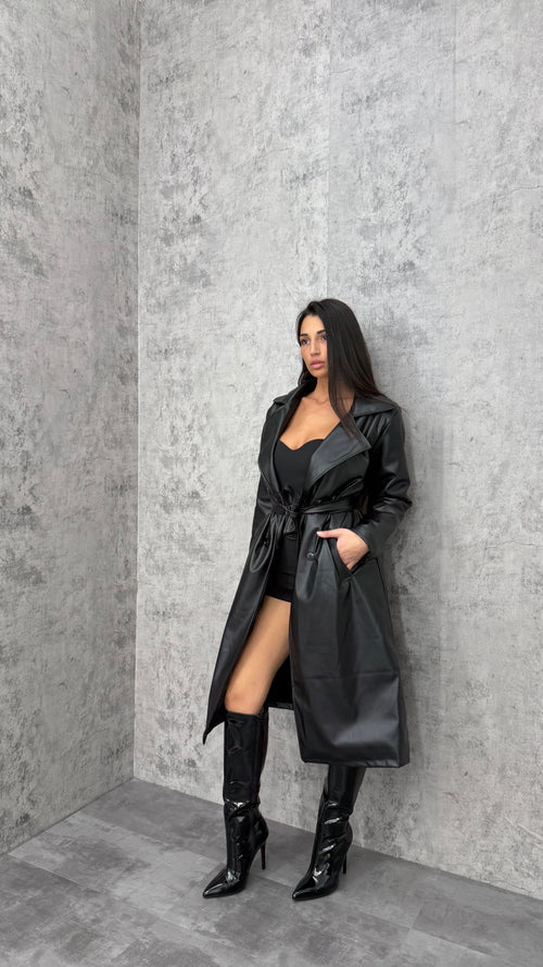 Trench Ecopelle Imbottito