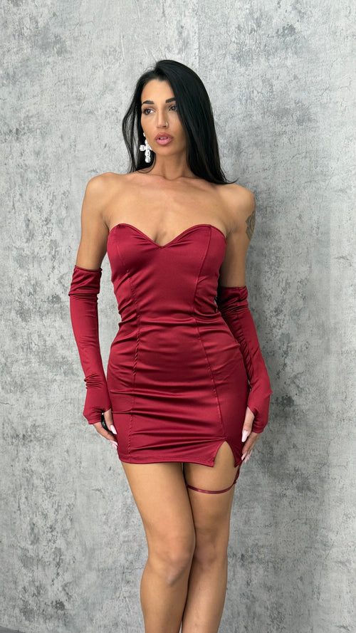 Abito Garter Effect - 3 colori