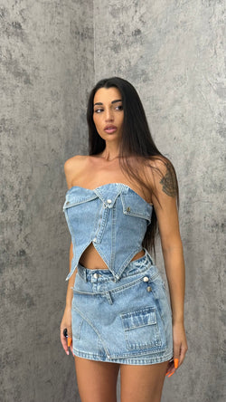 Coordinato Denim Girl