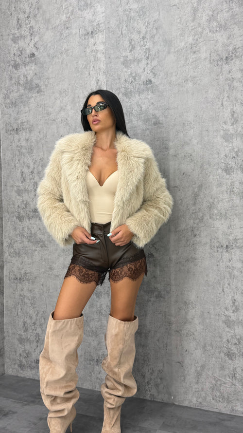 Pelliccia Crop - 5 colori