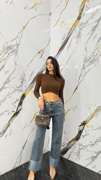 Jeans Risvolto Brillant - 2
