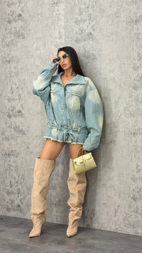 Camicione Jeans Over - 1
