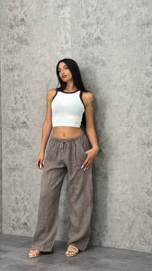 Pantalone Lino - 6 colori