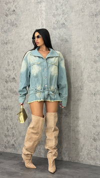 Camicione Jeans Over - 5