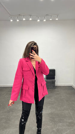 Giacca/Blazer con taschini - 3 colori