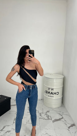 Jeans skinny caramella