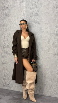Cappotto Trench Effect - 3 colori - 3