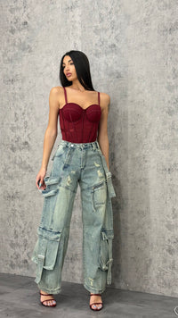 Jeans Rebel Cargo - 1