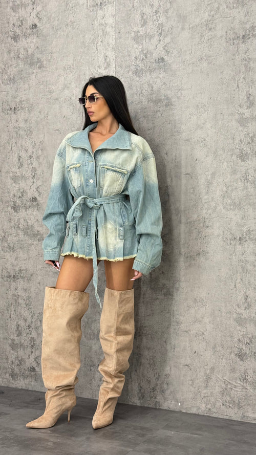 Camicione Jeans Over