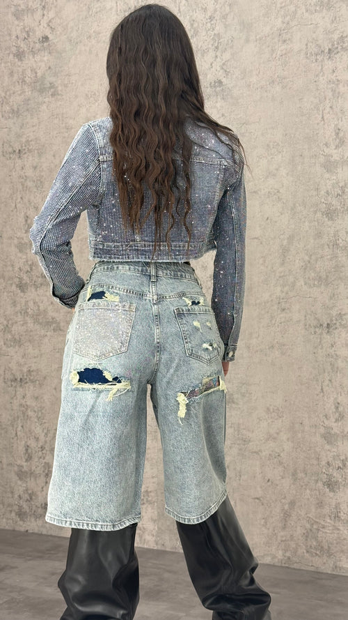 Bermuda Crystal Pocket Sabbiato