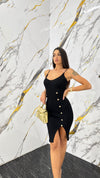 Abito Gold Button