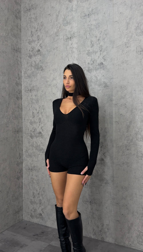 Tutina Lurex Choker - 2 colori