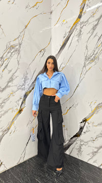 Camicia Crop Taschini - 3 colori - 3