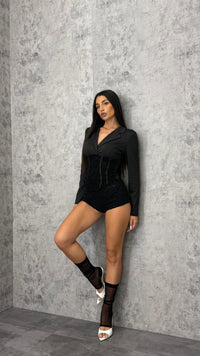 Top Camicia Corset Lace - 5
