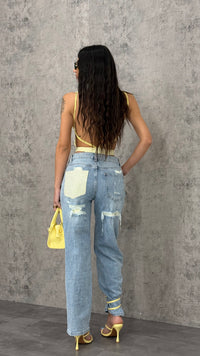 Jeans Yellow Diamond - 1